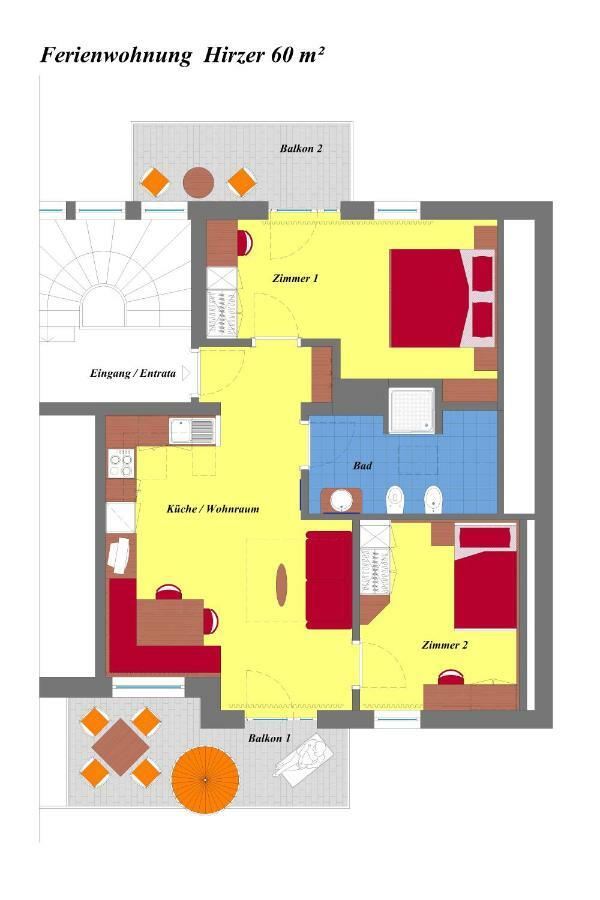 Ferienwohnungen Obermoarhof Lagundo Eksteriør billede
