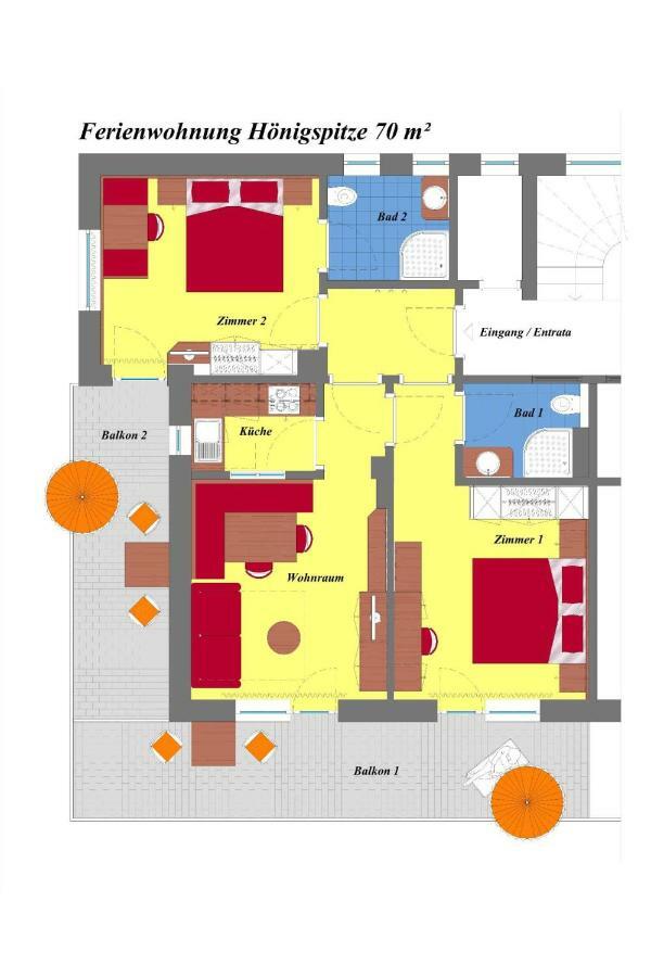 Ferienwohnungen Obermoarhof Lagundo Eksteriør billede